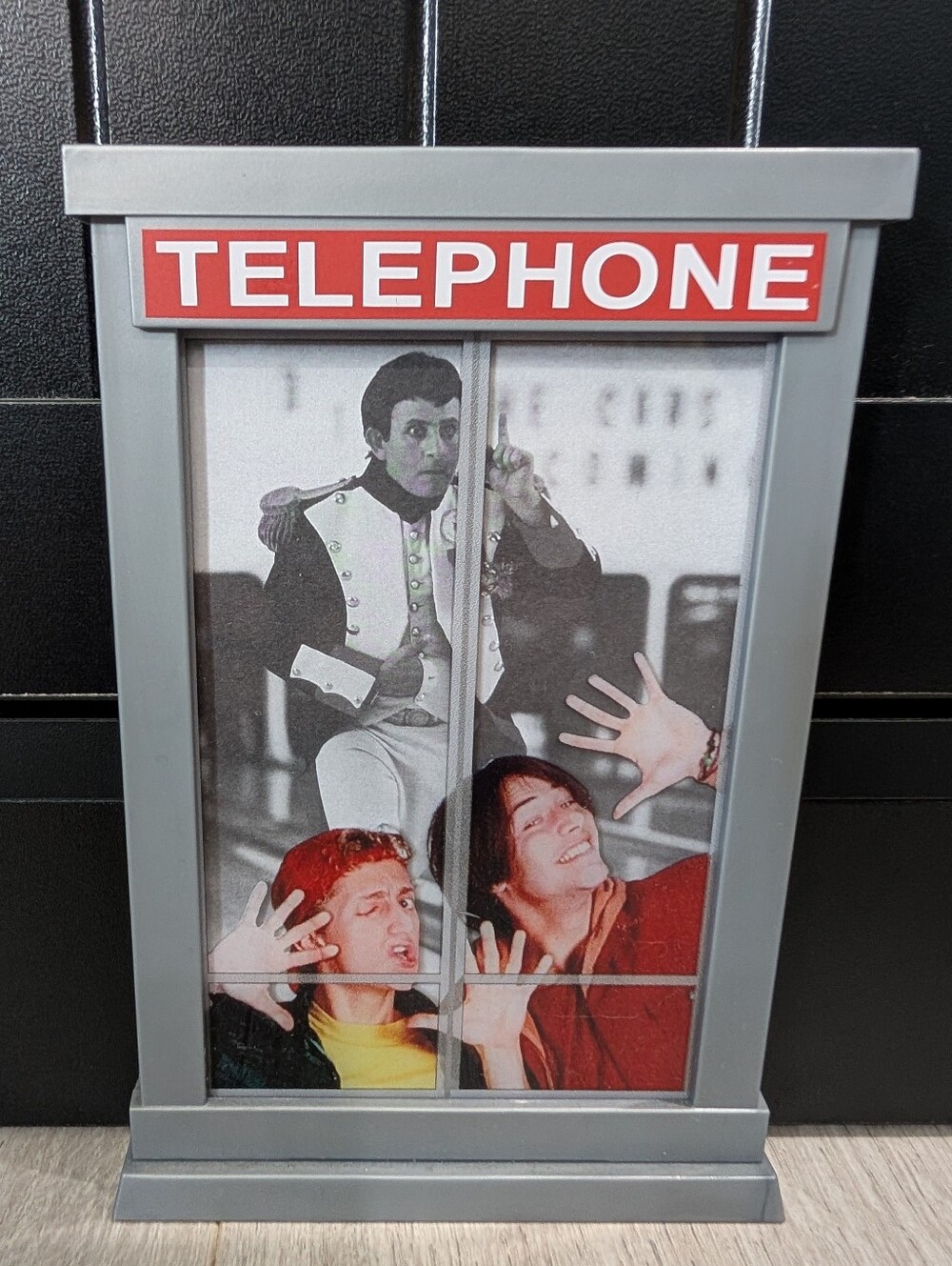 Bill & Ted's Excellent Adventure Mini Phone Booth Photo Frame
